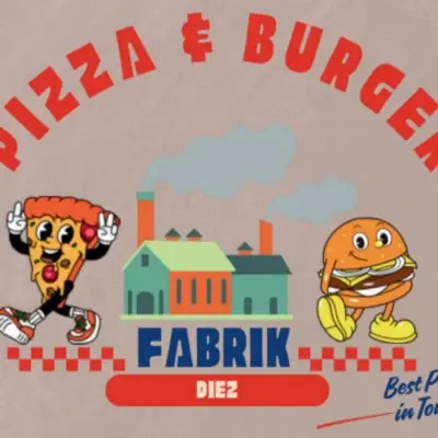 Logo Pizza & Burger Fabrik