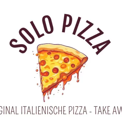 Logo Solo Pizza - Orginal Italienische Pizza - Take Away