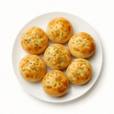Portion Pizzabrötchen ( 7 Stück mit Knoblauchbutter)