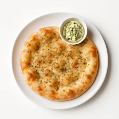 Pizzabrot mit Kräuterbutter