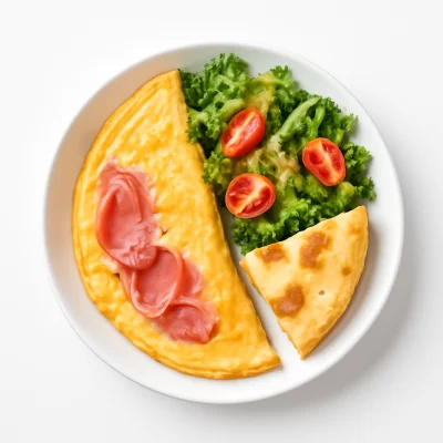 Omelette Prosciutto (mit Schinken)