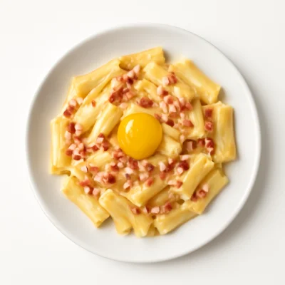 Rigatoni Carbonara