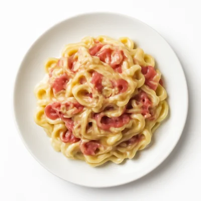 Tagliatelle Panna e Prosciutto
