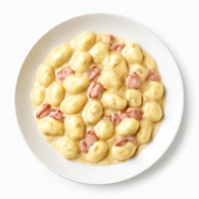 Gnocchi Panna e Prosciutto