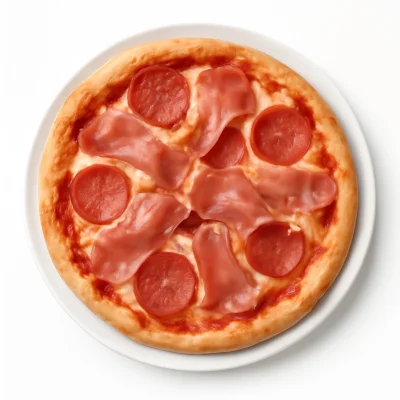 Pizza Salami Prosciutto
