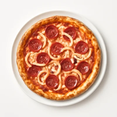 Pizza Peperoniwurst Cipolla