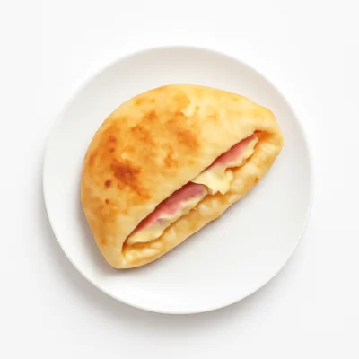 Gefülltes Pizzabrot (Schinken)
