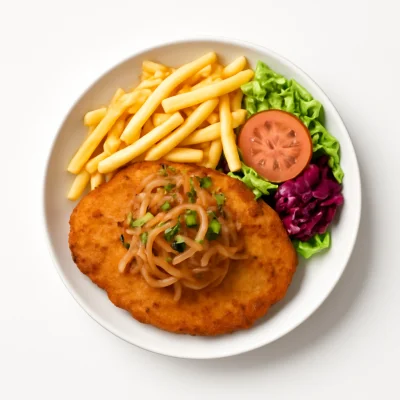 Zwiebelschnitzel