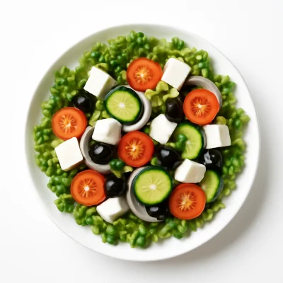 Weichkäse Salat