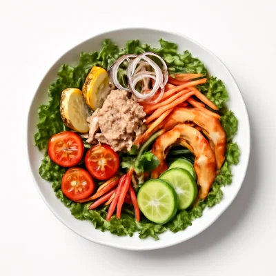 Scampi Salat