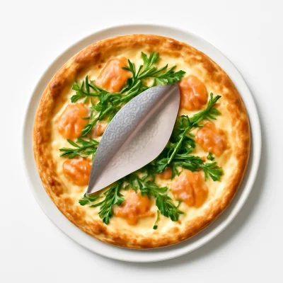 Pizza Salmone e Panna