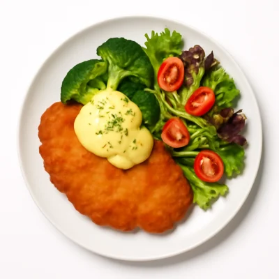 Schnitzel Broccoli