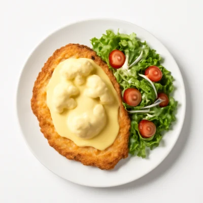Schnitzel Blumenkohl
