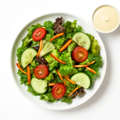 Beilagensalat mit Sauce