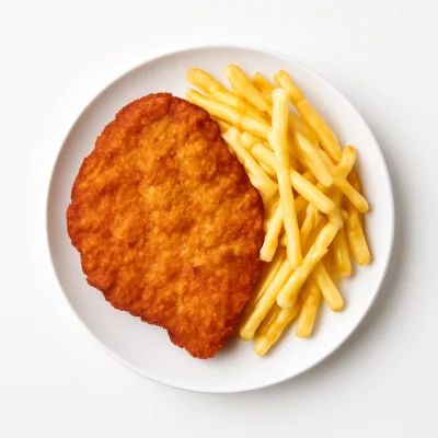 Cotoletta con Patatine fritte