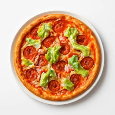 Hähnchen Pizza