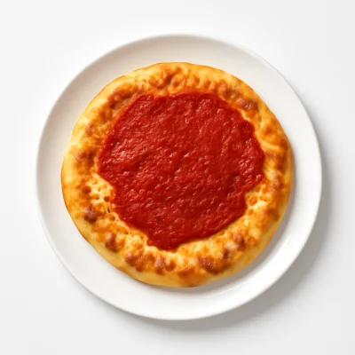 Pizzabrot mit Tomatensauce