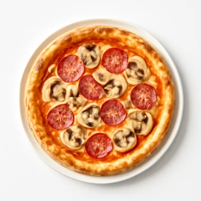 Pizza Funghi e Salami