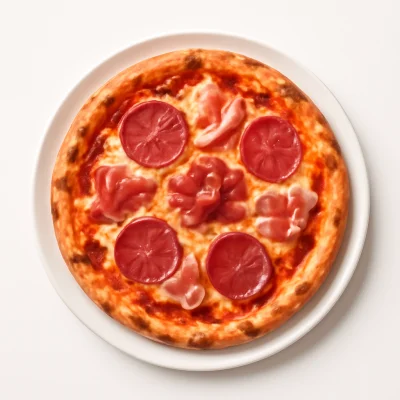 Pizza Prosciutto e Salami