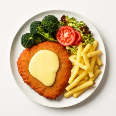 Schnitzel Broccoli