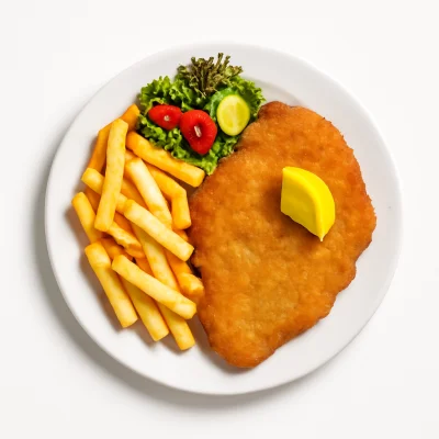 Paniertes  Schnitzel ( Puten ) 