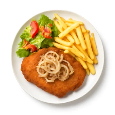 Schnitzel Cipolla (Puten)