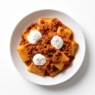 Paccheri al ragù 