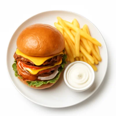 DOUBLE SMASH CHEESEBURGER 