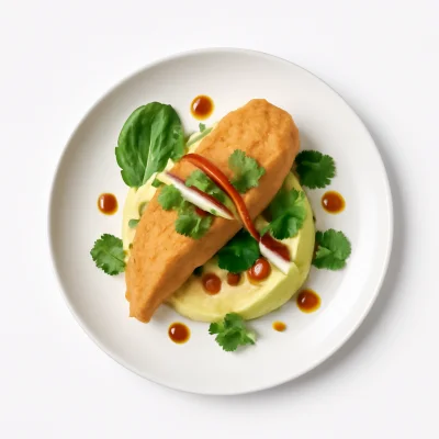 ARCTIC TEMPURA - NORDISCHES LACHSFILET  IM KNUSPRIGEN TEMPURATEIG