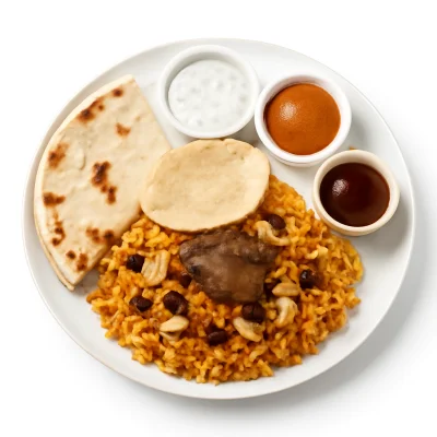Biryani mit Lammfleisch
