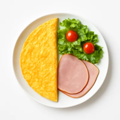 Omelette con Prosciutto
