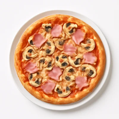 Pizza Funghi Prosciutto