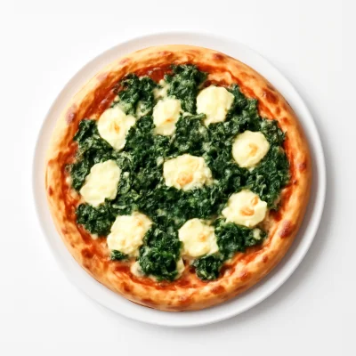 Pizza Mozzarella Spinaci