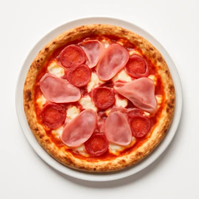 Pizza Salame Prosciutto