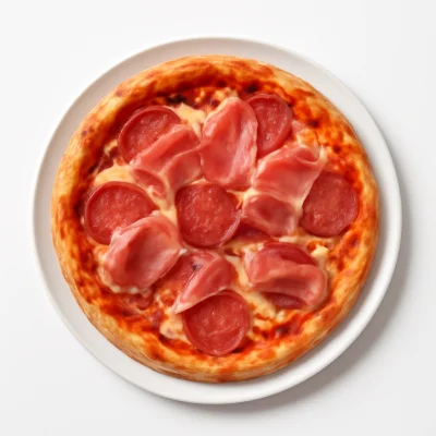Pizza Salami Prosciutto