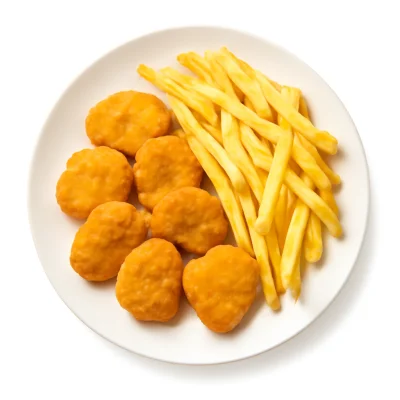 Checken Nuggets Menü