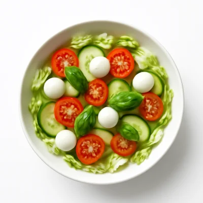 Salat Mozzarella