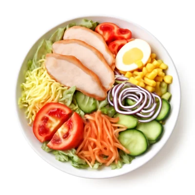 Hähnchenbrust-Salat