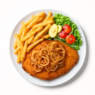 Zwiebelschnitzel