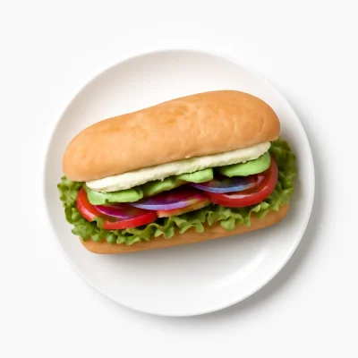 Vegetarisches Sandwich