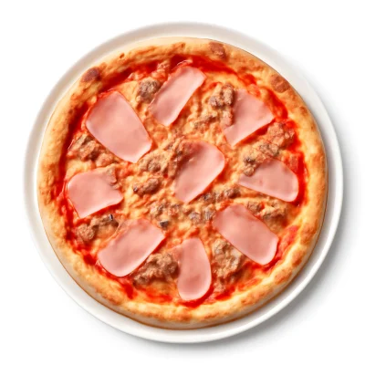 Pizza Tonno Proscutto