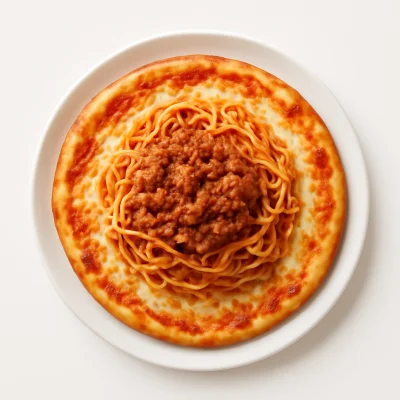 Pizza Spaghetti
