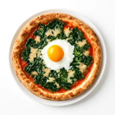 Pizza Spinat