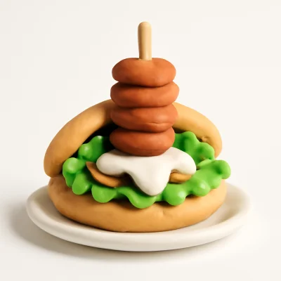 Drehspieß-Sandwich 