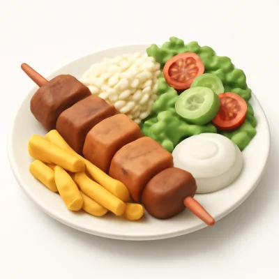 Drehspießteller mix