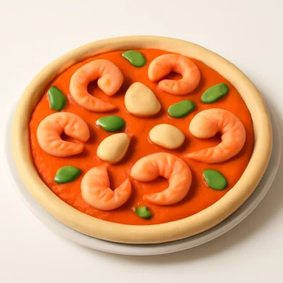 Pizza Gamberetti
