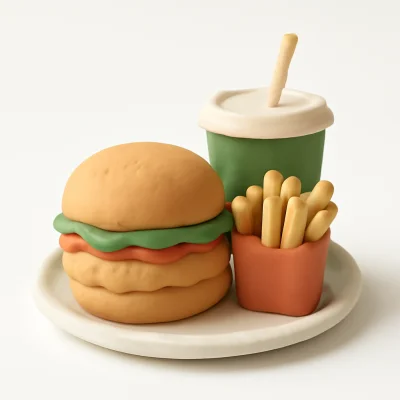 Chicken Burger Menü