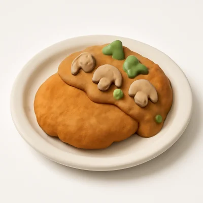  Schnitzel nach Jäger Art