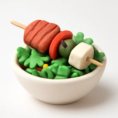Salat Drehspieß