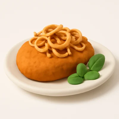 Zwiebel Schnitzel